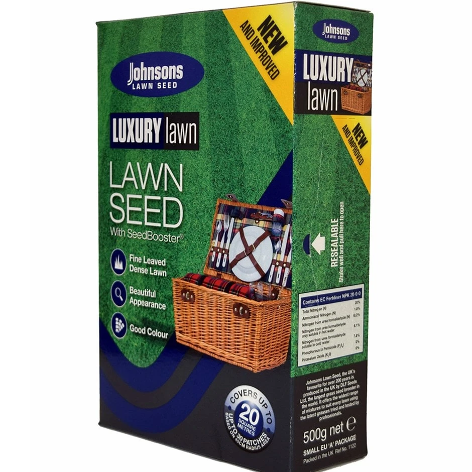 Johnsons Luxury Lawn Seed 1 Johnsons Luxury Lawn Seed