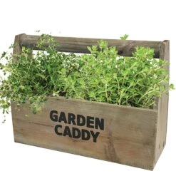 Herb Garden Caddy Gift Set